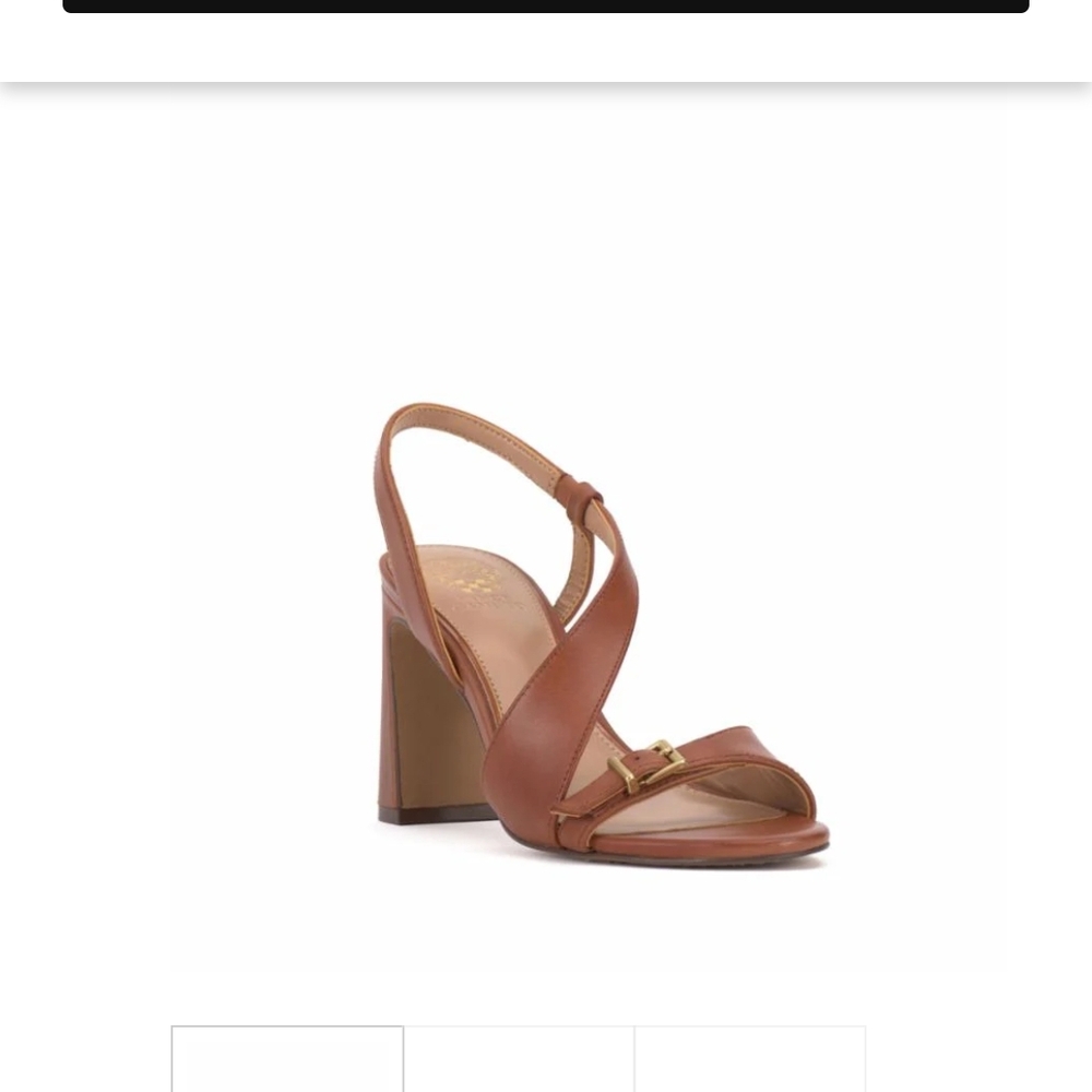 Brown Leather Women's Heels